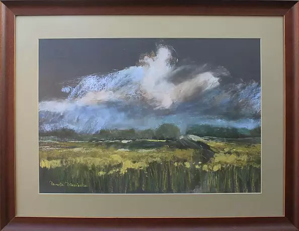 Danuta Drzewiecka - Landscape before the storm