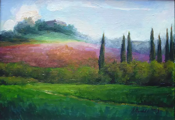 Renata Rychlik - Pejzaż toskański