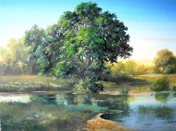 Igor Janczuk - Pejzaż w wodą