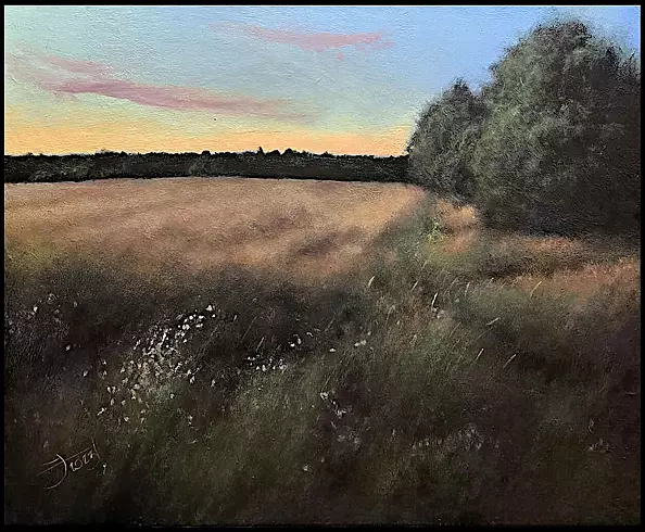 Hubert Jabłoński - Pejzaż wieczorny