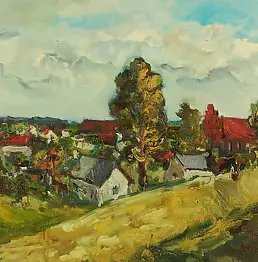 Jan Andrzej Walasek - rural Landscape