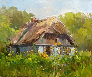 Krzysztof Tracz - Rural landscape