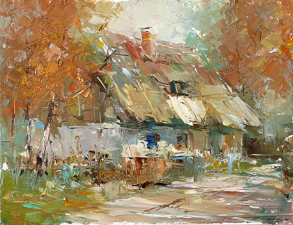 Krzysztof Tracz - Rural landscape