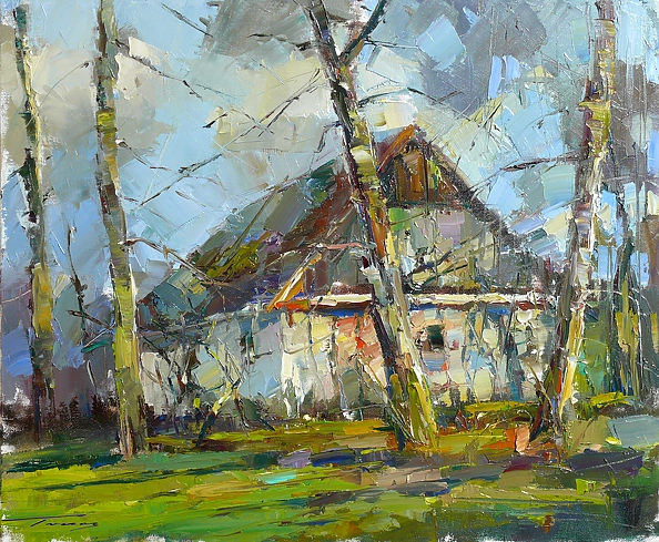 Krzysztof Tracz - Rural landscape