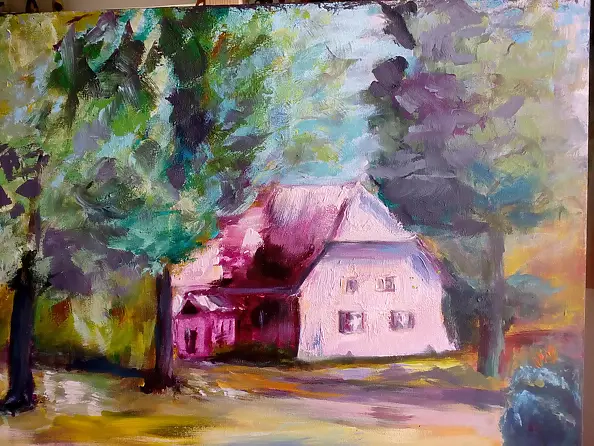 Helena Baborska - Pejzaż z Radziejowic