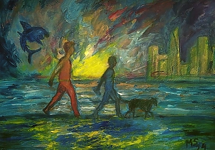 Marzena Salwowska - Landscape with Tobias