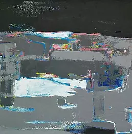 Piotr Kukla Qkla - "Landscape with black sky", 2018