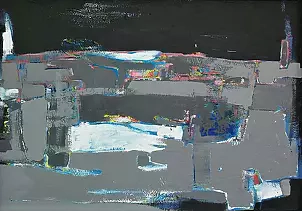   - "Pejzaż z czarnym niebem", 2018 rok