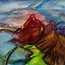 Marzena Salwowska - Landscape with a red mountain