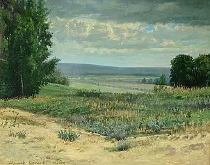 Wojciech Górecki - Landscape of the valley of the Vistula