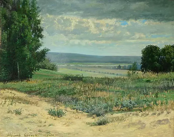 Wojciech Górecki - Landscape of the valley of the Vistula