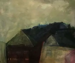 Agata Stańczyk - Pejzaż z domami