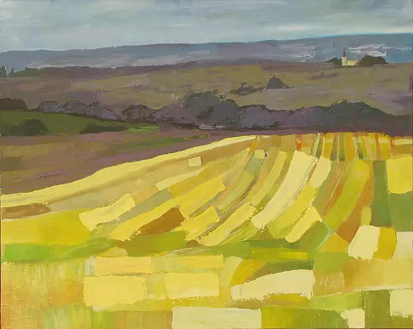 Maria Głębicka - Landscape with contrast 1