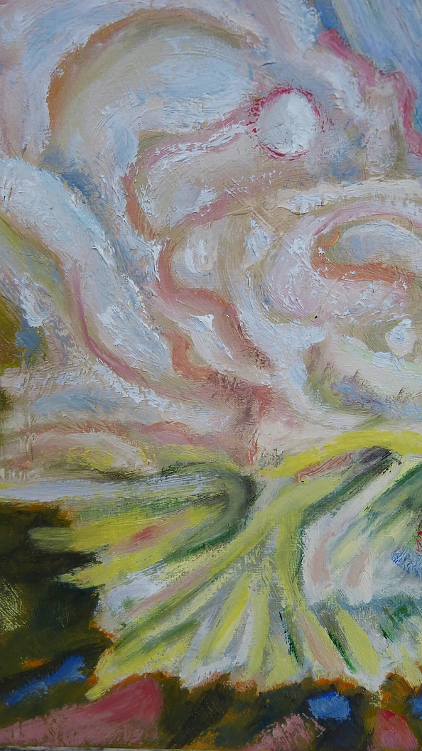 Elżbieta Goszczycka - Landscape with crystal