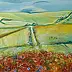Ilona Milewska - Landscape with poppies