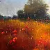 Magdalena Skrzyńska - Landscape with poppies