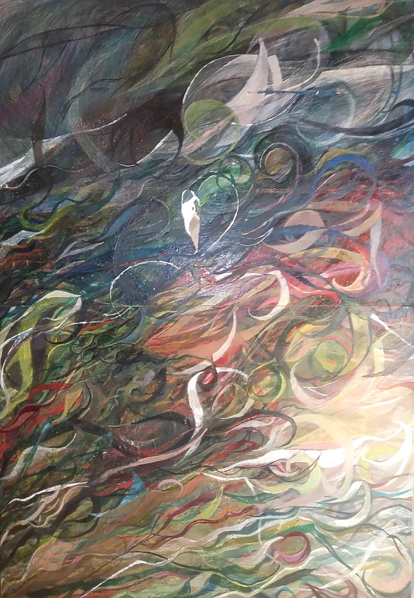 Iwona Joanna Ostaszewska - Landscape with wild strawberries