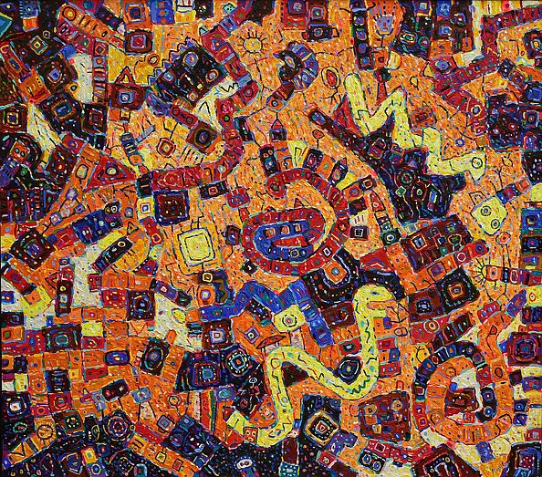 Krzysztof Pająk - Pejzaż z wężami