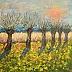 Edyta Jachowicz- Bąk - Pejzaż z wierzbami