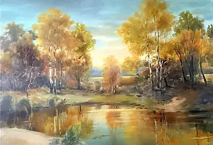 Igor Janczuk - Landscape with water