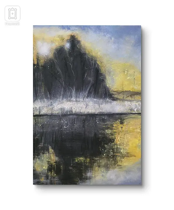 Ewa Mościszko - Winter landscape "Zatoka Dziwnów"