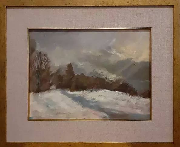 Agnieszka Słowik Kwiatkowska - Winter landscape