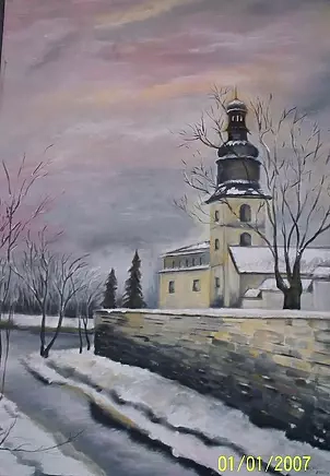 Bozena Chlopecka - winter Landscape