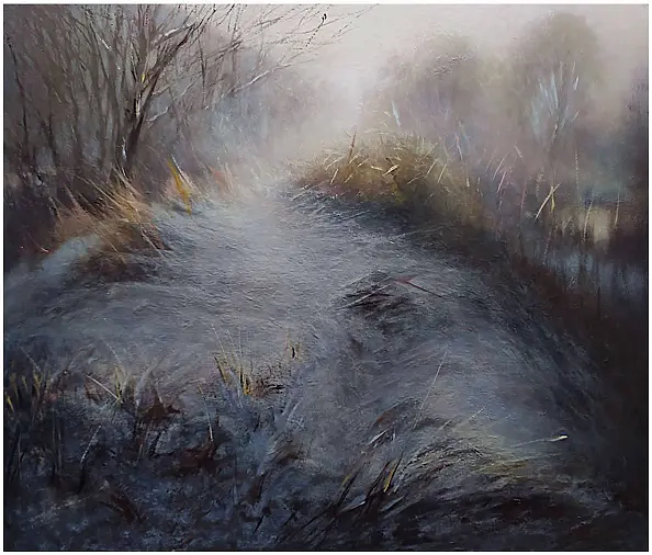 Hubert Jabłoński - Winter landscape