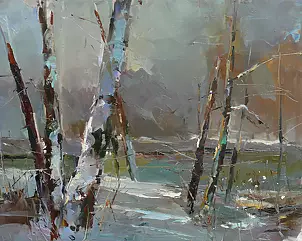 Krzysztof Tracz - winter Landscape