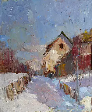 Krzysztof Tracz - Winter landscape