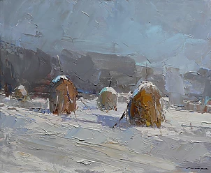 Krzysztof Tracz - Winterlandschaft