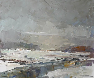 Krzysztof Tracz - Winter landscape
