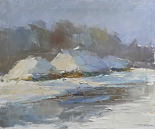 Krzysztof Tracz - Winter landscape