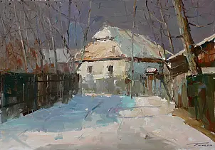 Krzysztof Tracz - Winter Landscape