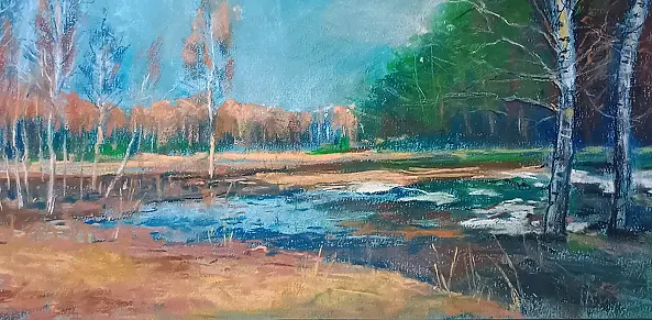 Zbigniew Starczewski - Pejzaż 