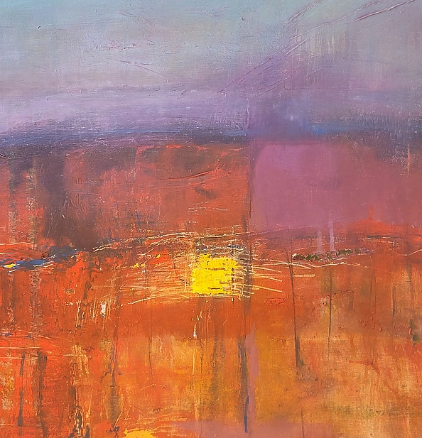 Anna Nesteruk - Landscape behind the window