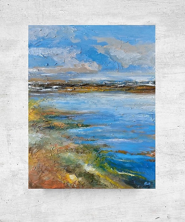 Paulina Lebida - Pejzaż-obraz akrylowy 50/40 cm 