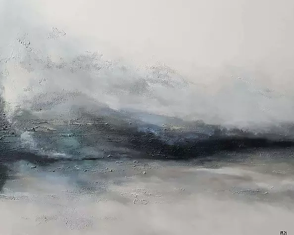 Paulina Lebida - Pejzaż-obraz akrylowy