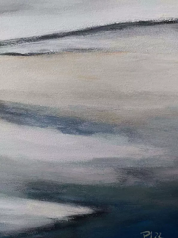 Paulina Lebida - Pejzaż-obraz akrylowy