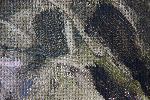 Agnieszka Długołęcka - A bulging vase with flowers