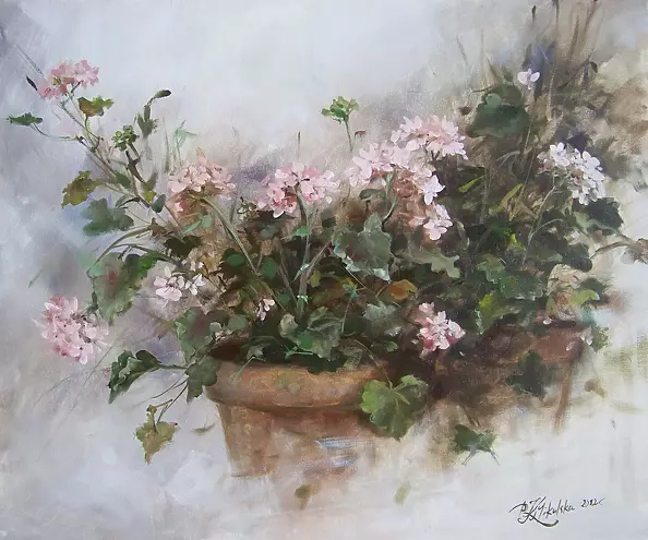 Patrycja Kruszyńska Mikulska - Pelargonie