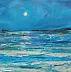 Jadwiga Wolska - Full moon by the lake
