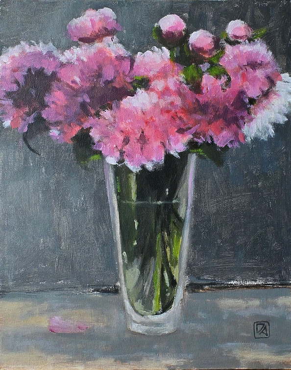 Agnieszka Długołęcka - Peonies IV