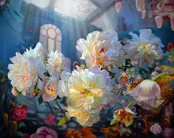 Zbigniew Kopania - Peonie fantasy