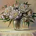 Lidia Olbrycht - Пионы - цветы в вазе