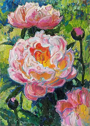 Andrey Chebotaru - Peonies