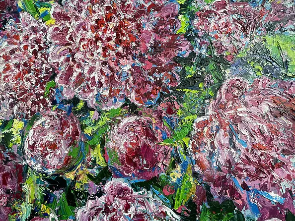 Andrey Chebotaru - Peonies in the mother's garden
