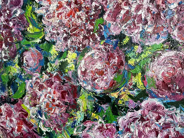 Andrey Chebotaru - Peonies in the mother's garden