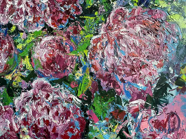 Andrey Chebotaru - Peonies in the mother's garden