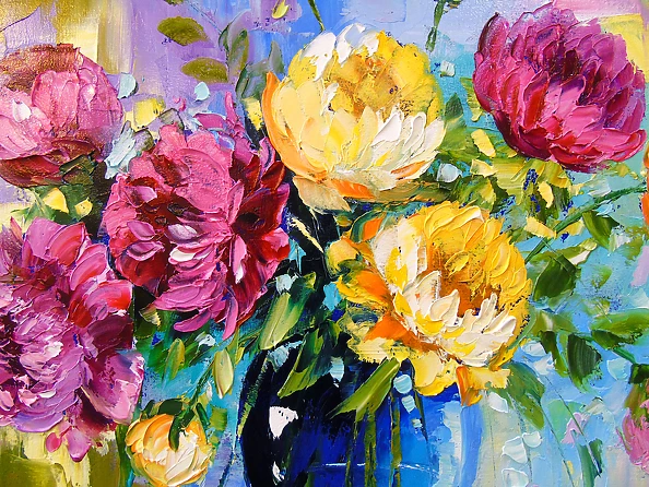 Olha Darchuk - Peonies
